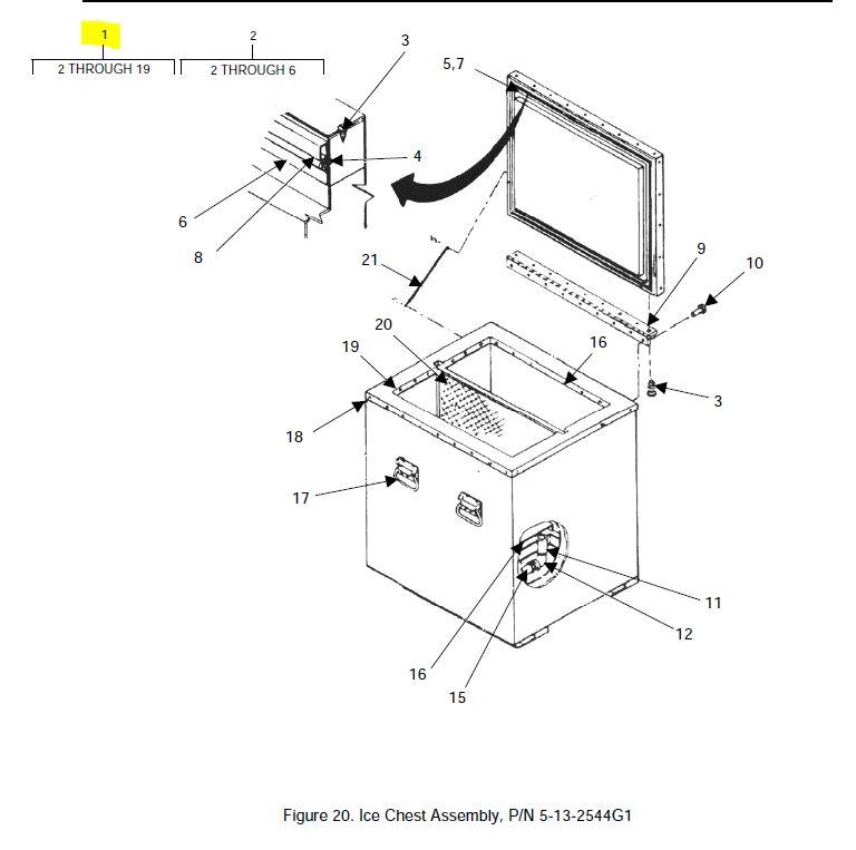 Chest Ice Storage For Kitchen Field Trailer Mounted